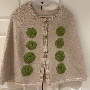 Frances Valentine Button Front Shrug